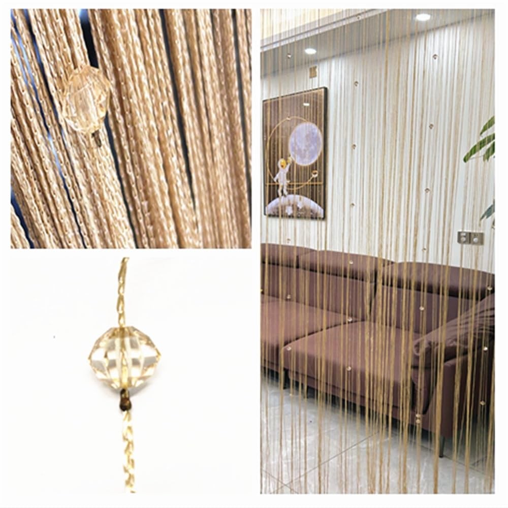 Decorative Door String Curtain Wall Panel Fringe Window Room Divider Blind fo…