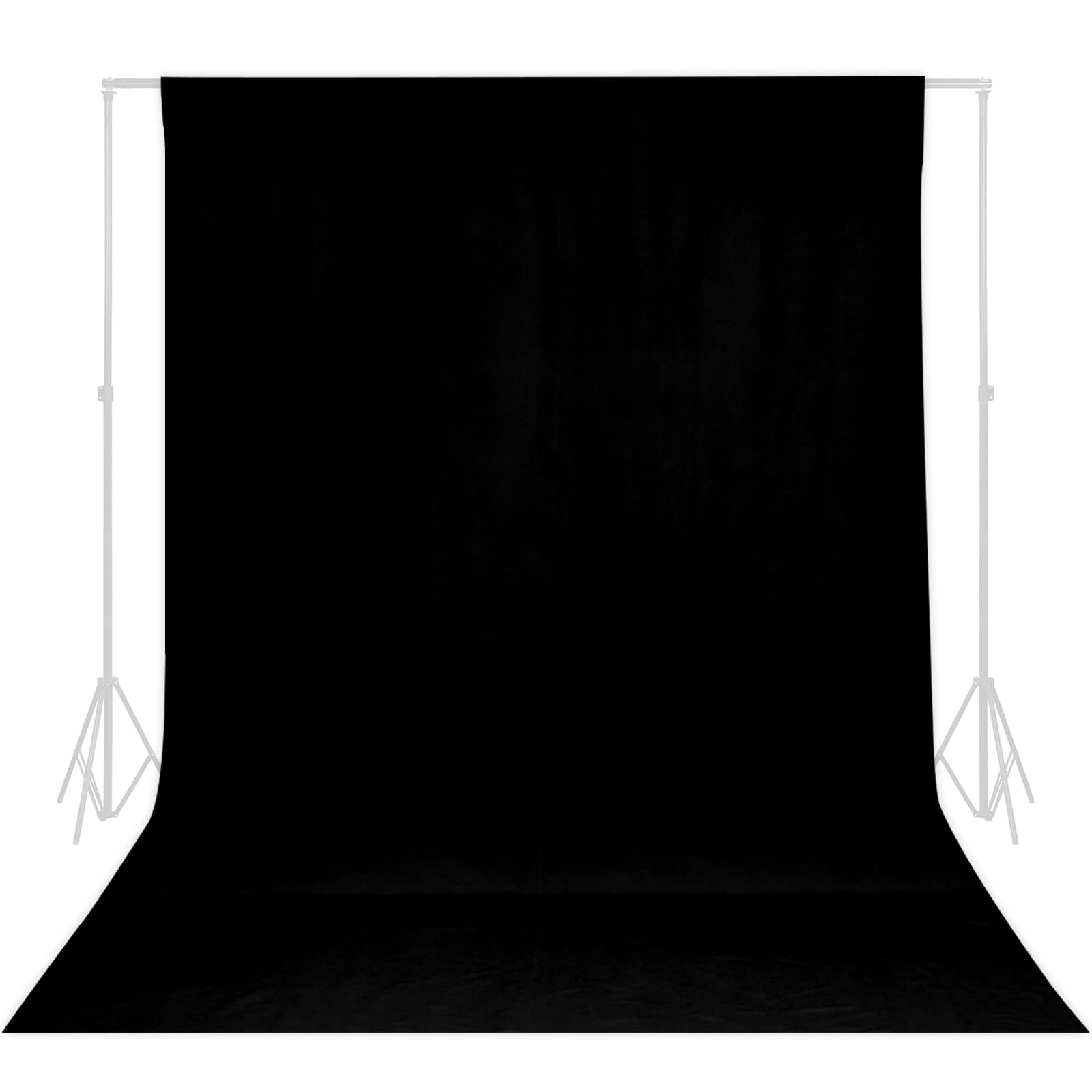 Black Background Backdrop – 10×12 FT Solid Black Backdrops for Photography Ph…