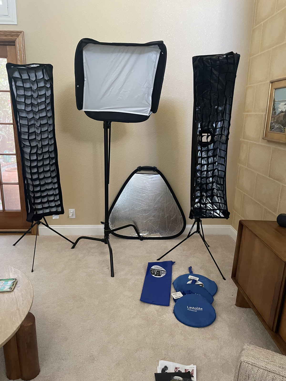 Bundle of Studio Lighting & Items – Lastolite Manfrotto Impact Wescott Lowpro