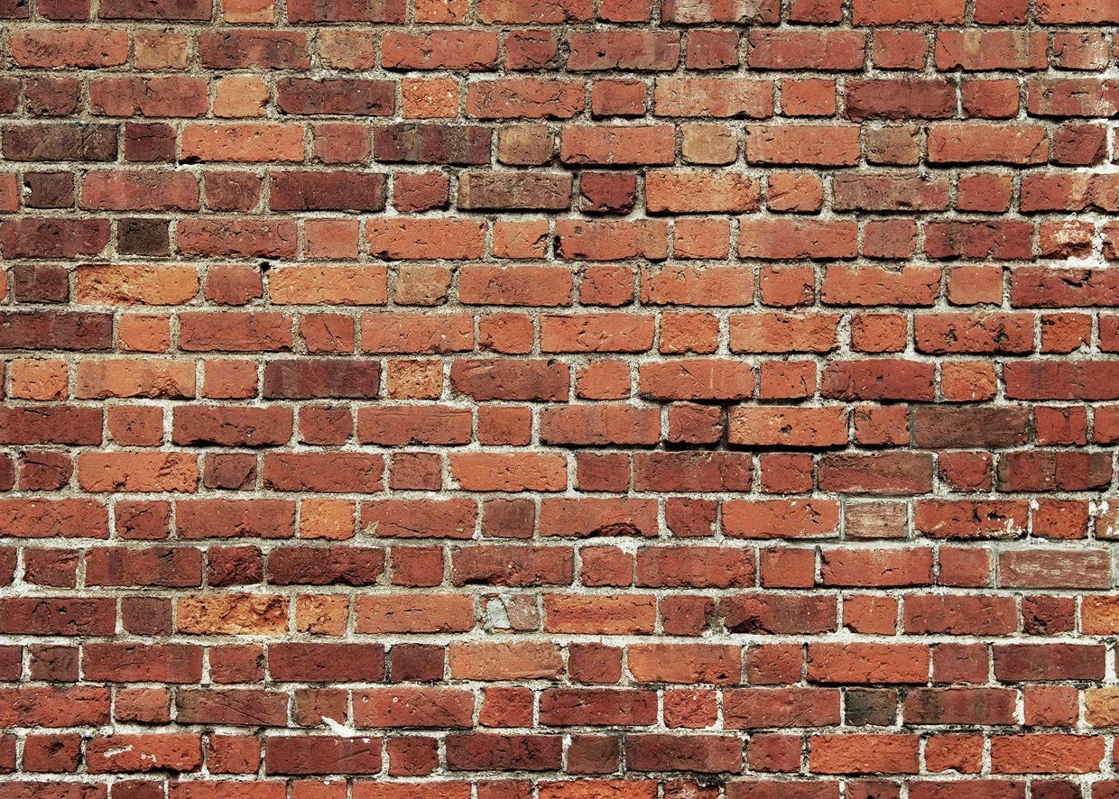 AIIKES 7x5FT Red Brick Wall Backdrop Brick Photography Backdrops Baby Birthday P