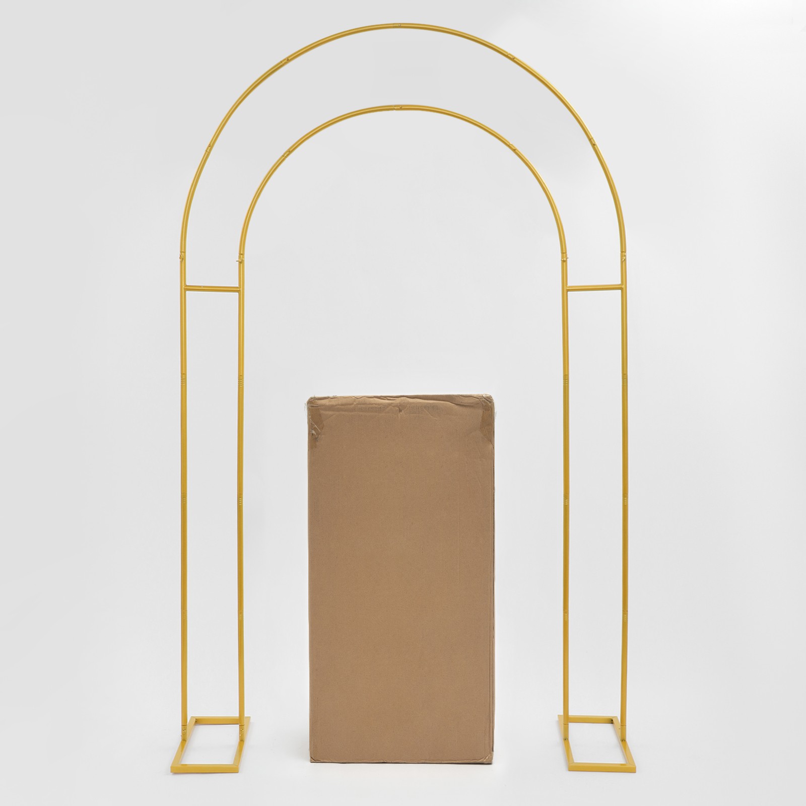Arch Backdrop Stand,White Wedding Arch Backdrop Stand, Metal Arch Backdrop Stand