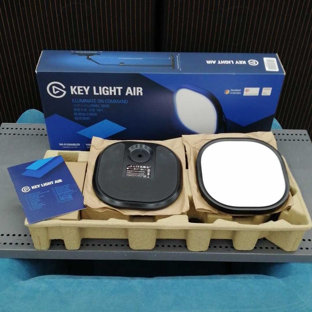 ELGATO KEY LIGHT AIR LED Key Light 1400 Lumens WiFi APP Control 2900-7000K Color