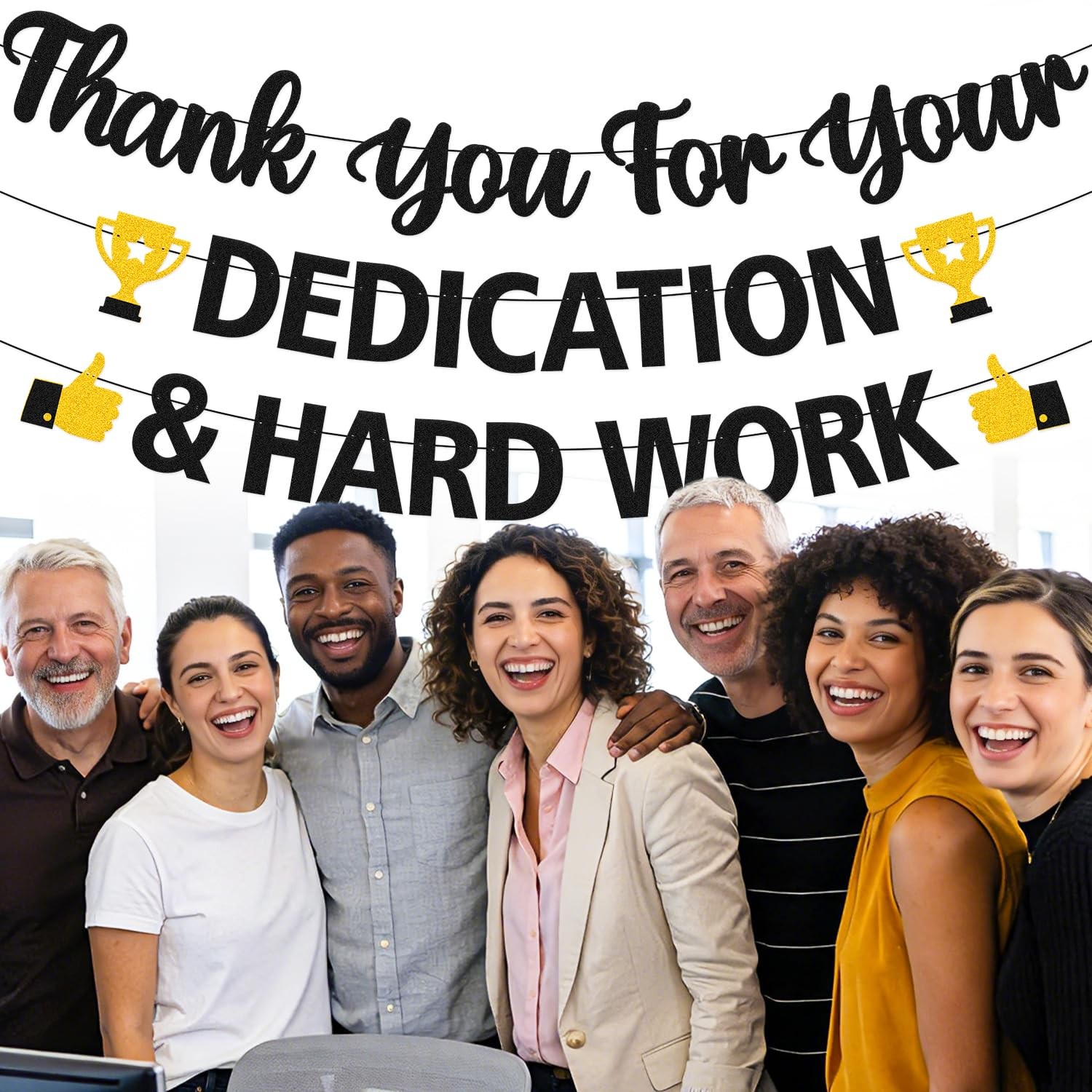 Thank You For Your Dedication and Hard Work Banner for Employee Appreciation …