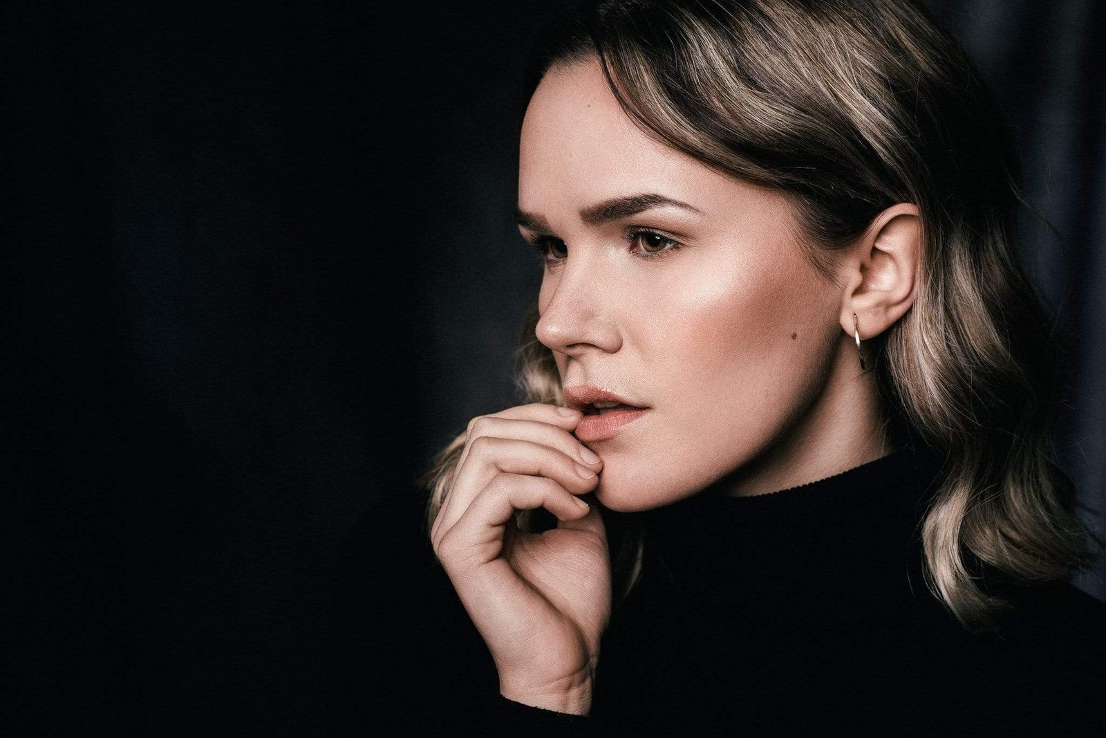 Kate 10x15ft/3m(W) x4.5m(H) Large Black Backdrop Dark Texture 10x15ft, 110