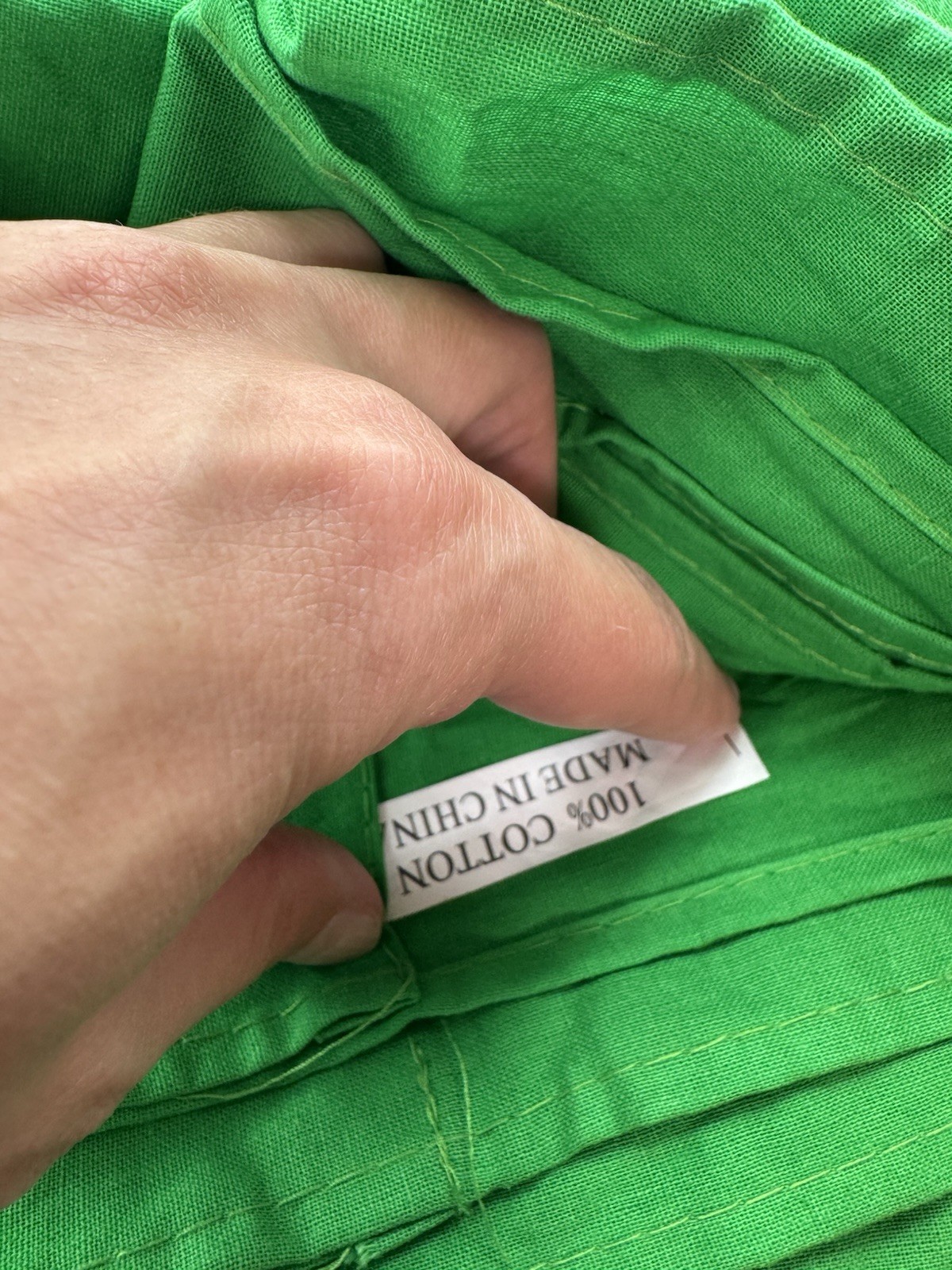 10×20 ft Chromakey Green Screen Photography Backdrop – 100 Cotton 120×240
