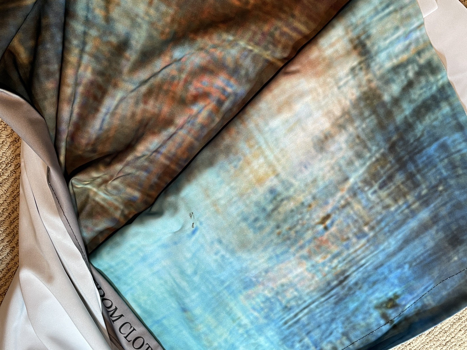 Photography Backdrop 5ft x6ft Denny Freedom Cloth- Dante Abstract Blue Wash