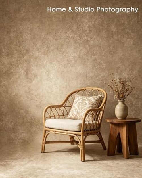 Beige Photo Backdrop,Classic Abstract Texture Photography 8x10ft Beige Textured