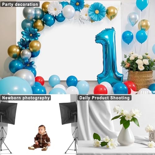 Backdrop for Photoshoot, Professional Photo Backdrop Background 5X7 FT White