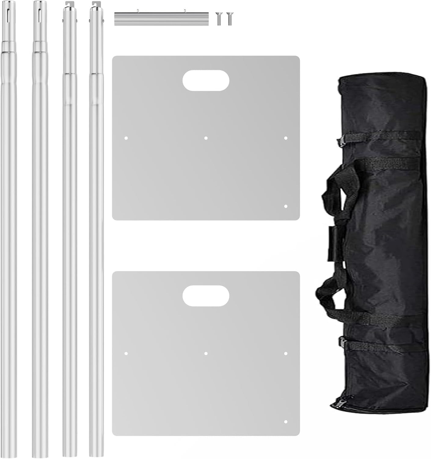 Pipe and Drape Backdrop Stand 10x10Ft Adjustable Heavy Duty Frame for Wedding