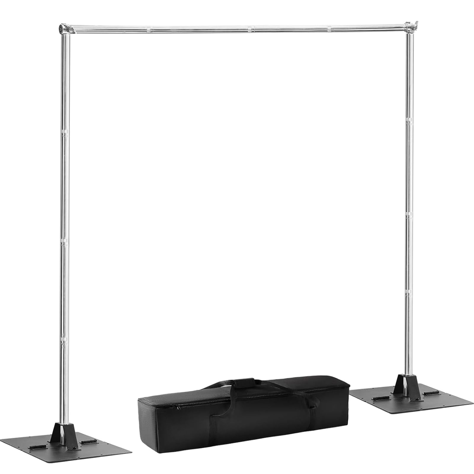 Heavy Duty Pipe and Drape Frame Kit 10x10ft Adjustable Height/Width Photograp…