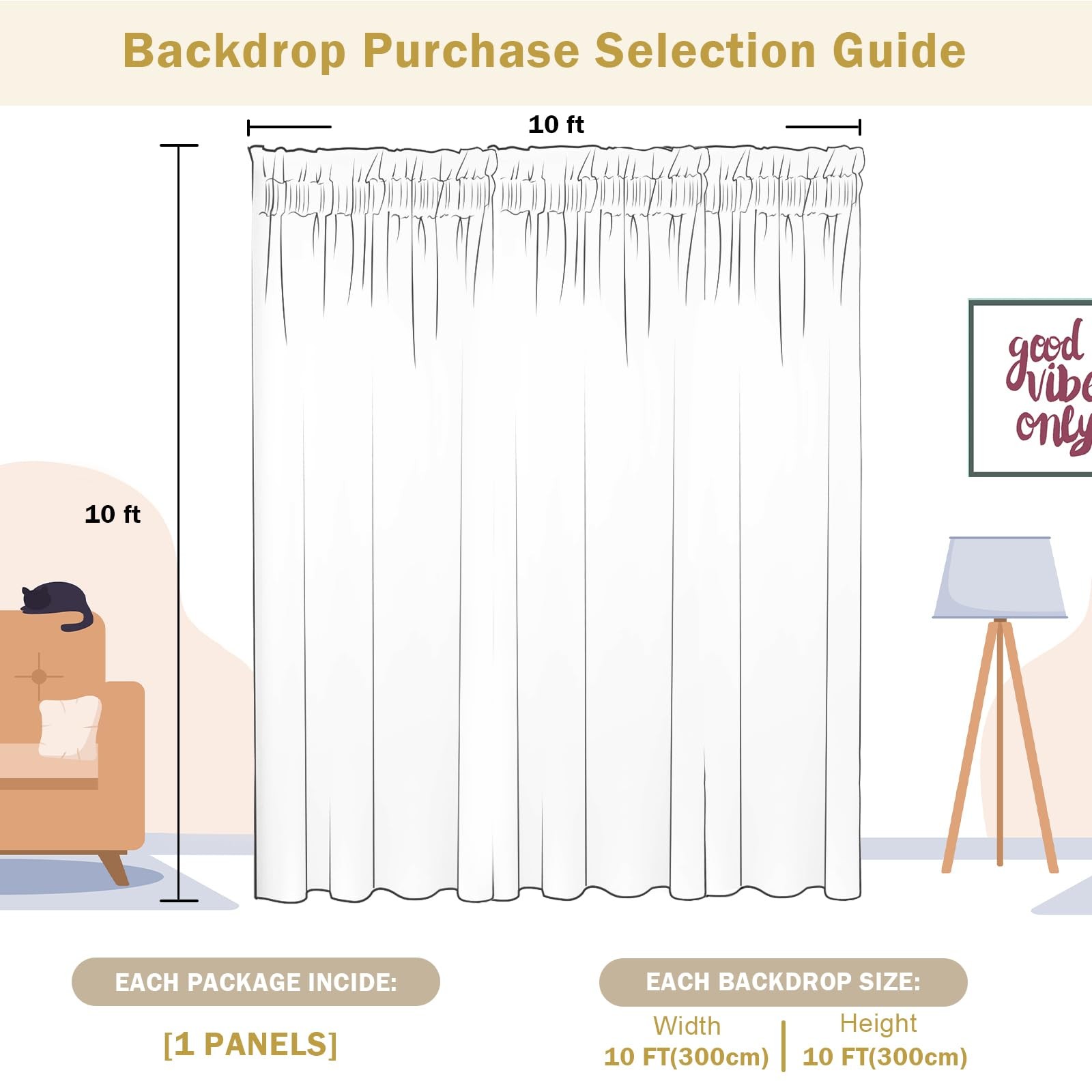 10x10FT Rose Gold Sequin Backdrop Curtain Photography Glitter Background