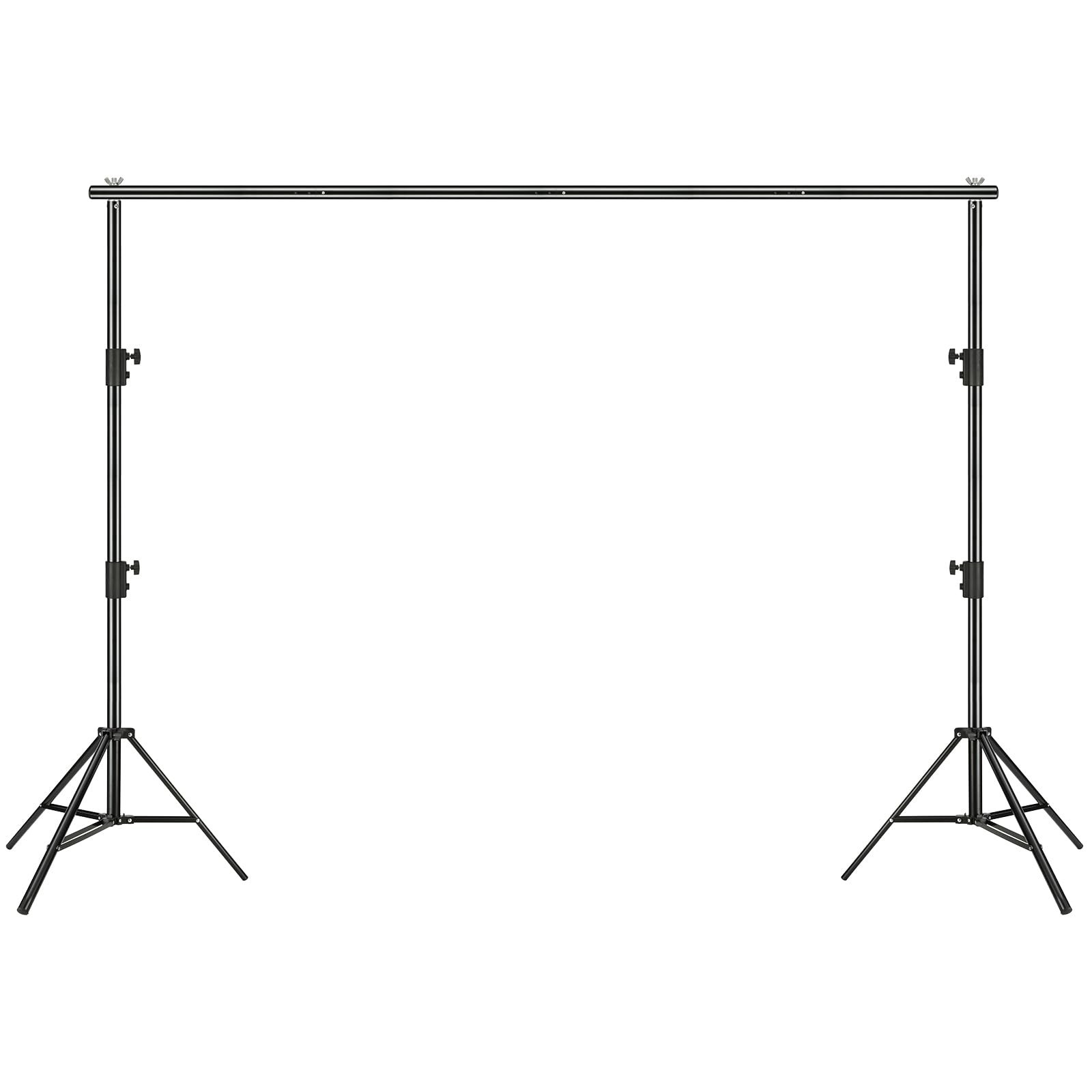 Heavy Duty Adjustable Backdrop Stand 11.5×9.6ft with Clamps & Carry Bag – Photog
