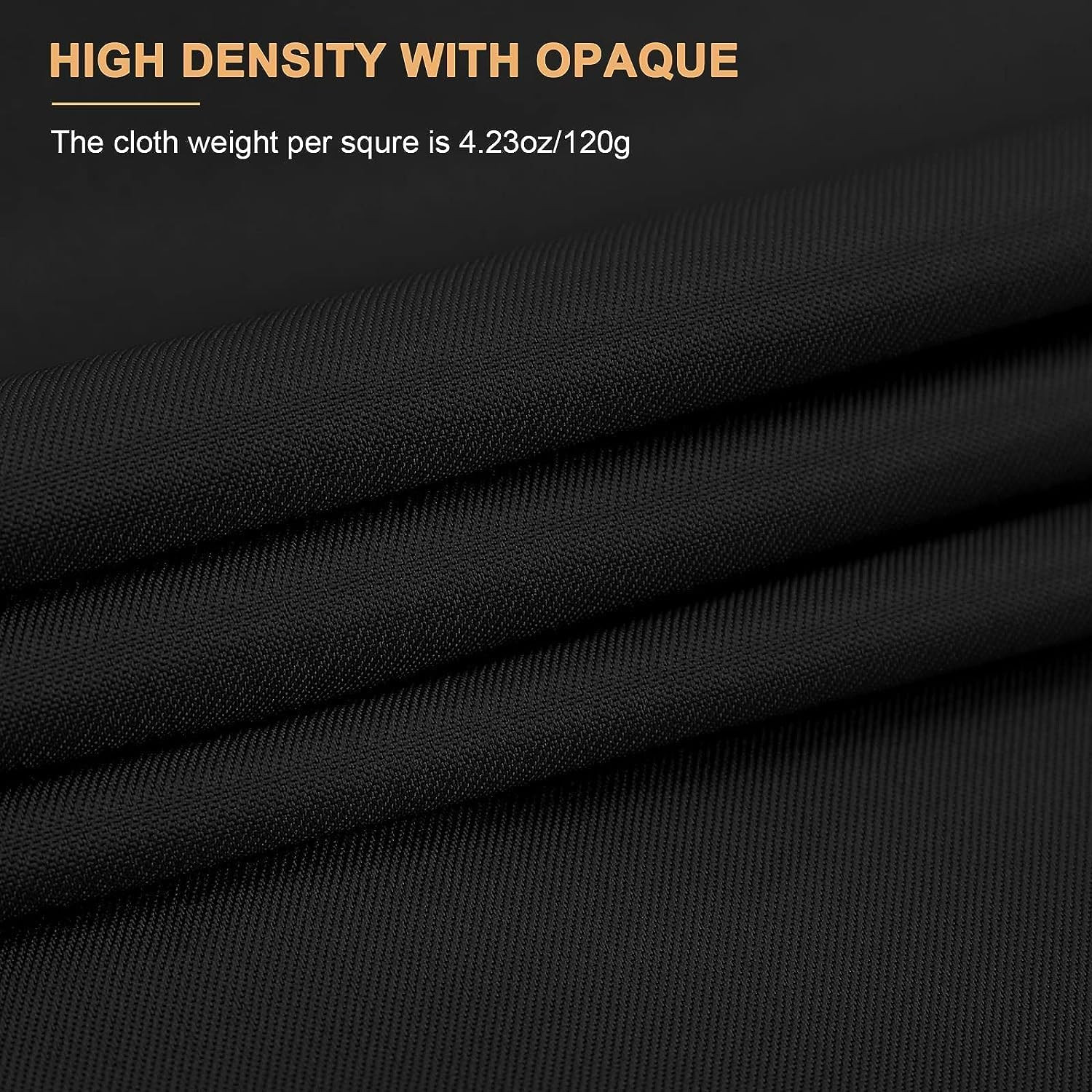 10 X 12 FT Large Black Backdrop Background for Photography, Pure Black Photo Bac