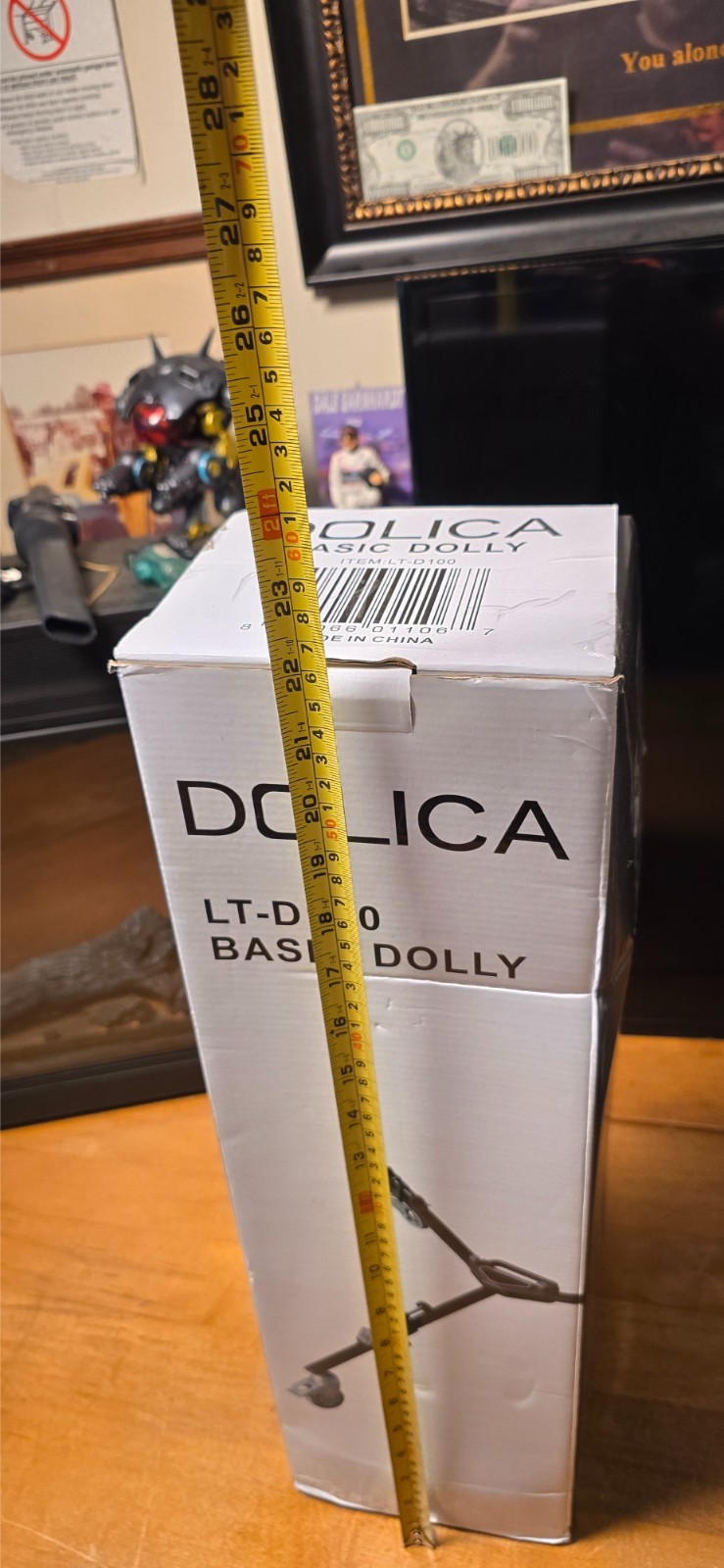 Dolica LT-D100 Basic Dolly Tripod Slider Wheel System Camera Open Box