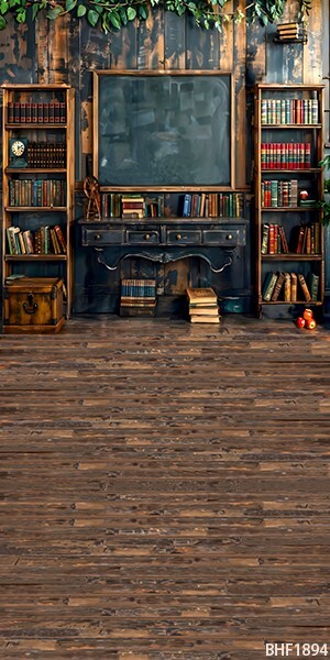 10’x20′ CP Class Bookcase Scenic Microfiber Fabric background backdrop BHF1894