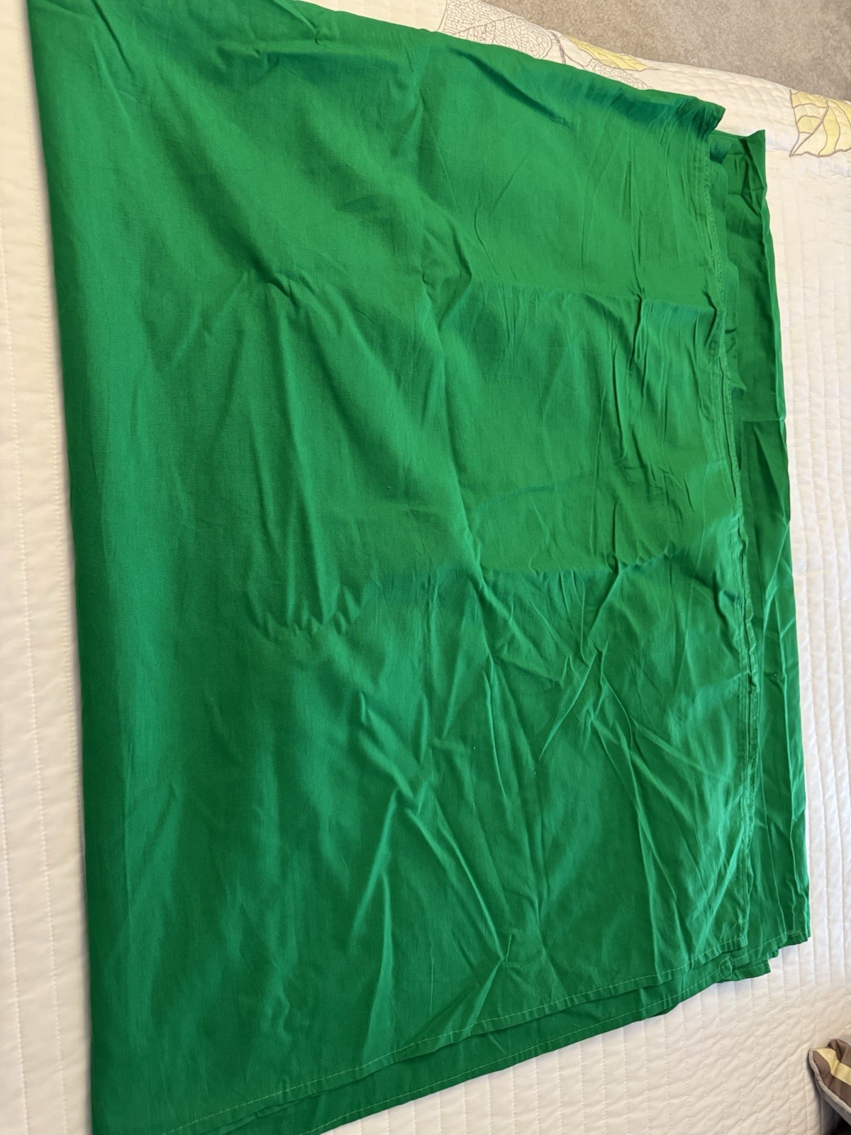 Green Screen Backdrop 70 X 112 Photography Rod Pocket Video Editing Muslin