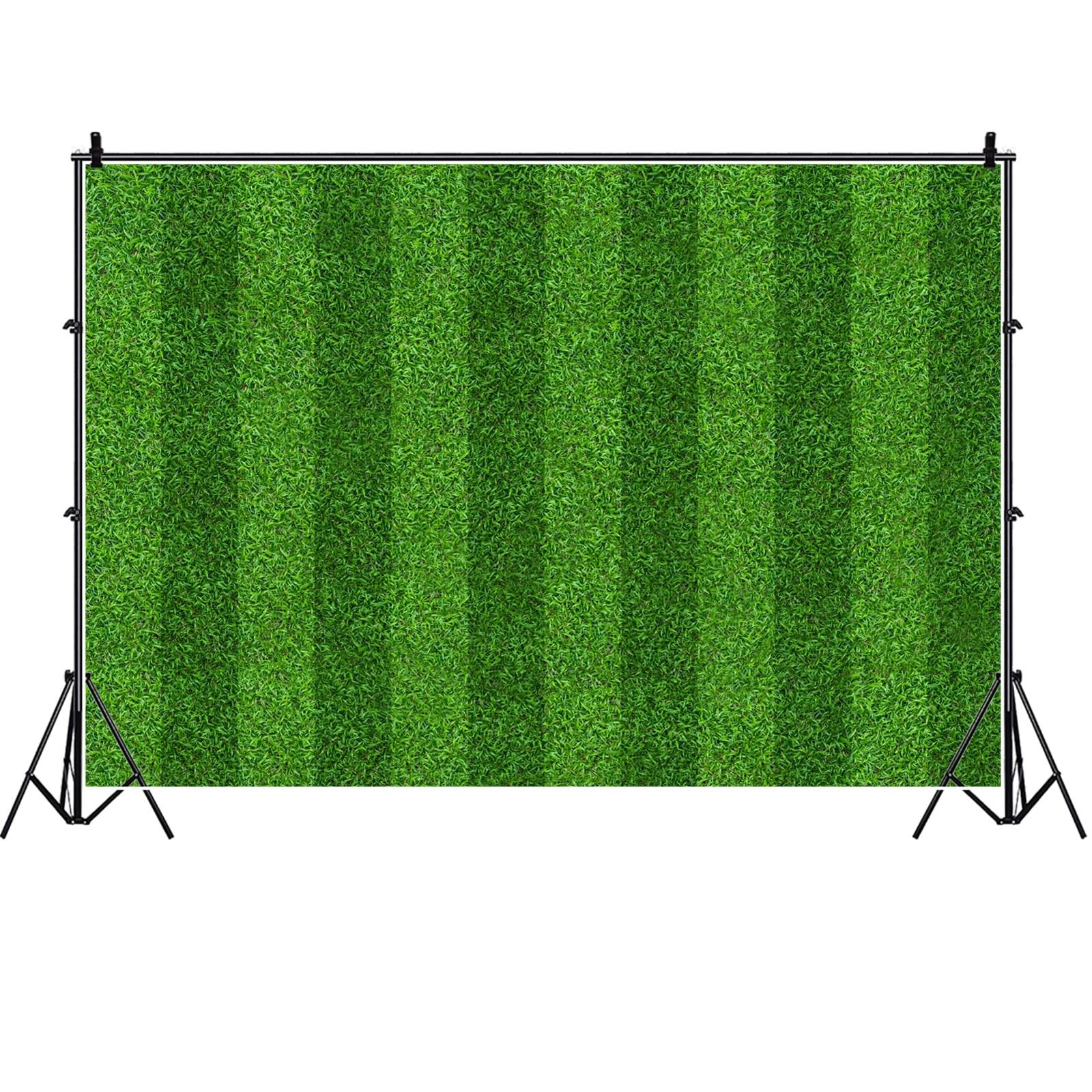 7x5ft Green Grass Field Backdrop Soccer Football Stadium Game Lawn Background…