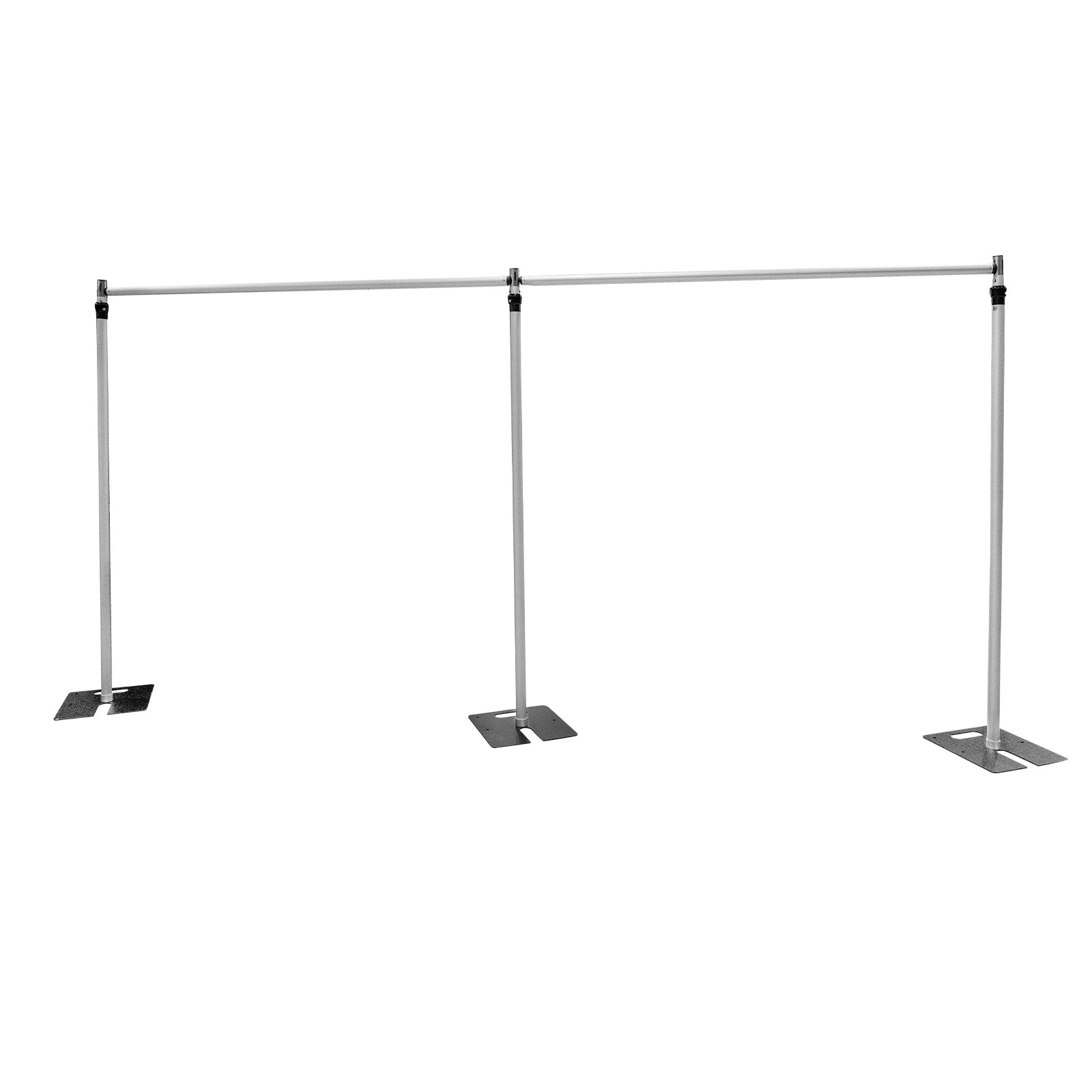 20x10ft Adjustable Pipe Drape Backdrop Stand Kit Photography Background Support