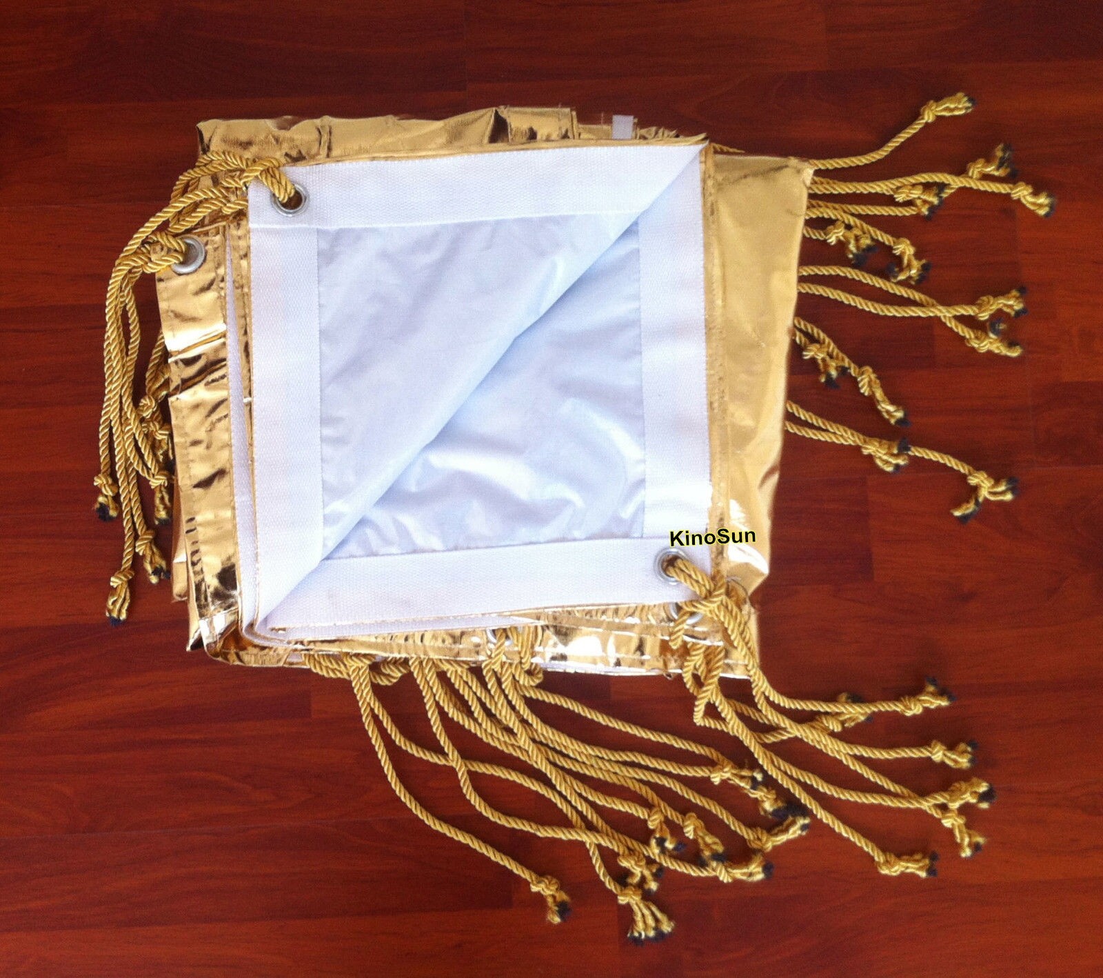 12’x12′ 12×12 3.6×3.6m Golden Reflector Cloth overhead butterfly reflect bounce