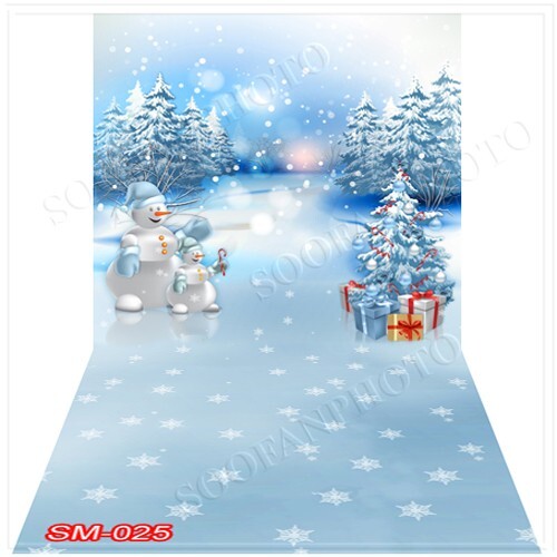 10’x20′ CP Christmas Season Scenic Microfiber Fabric background backdrop SM025