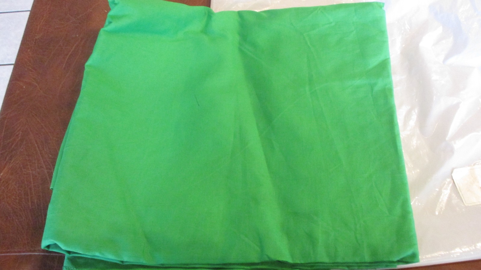 10 x 10FT LS Studio Green High Density Muslin Fabric Screen Backdrop Photography
