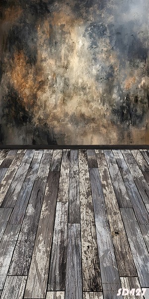 10’x20’CP Abstract Brown Wall Scenic Microfiber Fabric background backdrop SD427