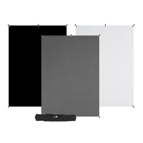 UVG Westcott X-Drop 3-Pack Backdrop Kit (5 x 7′)