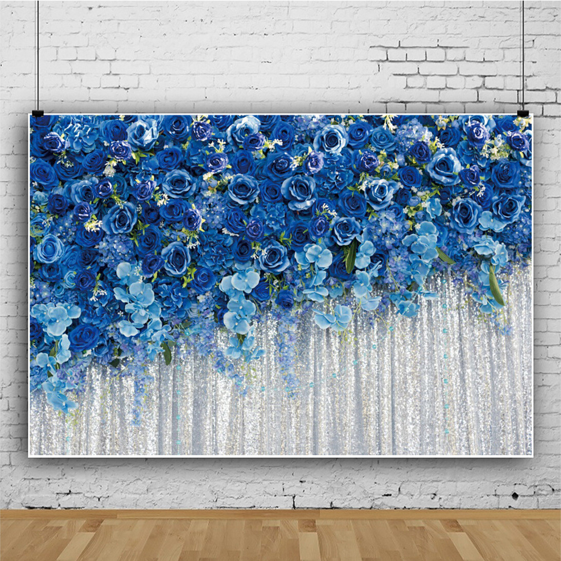 Floral Photography Background Rose Backdrop for Wedding Party Festival Decor