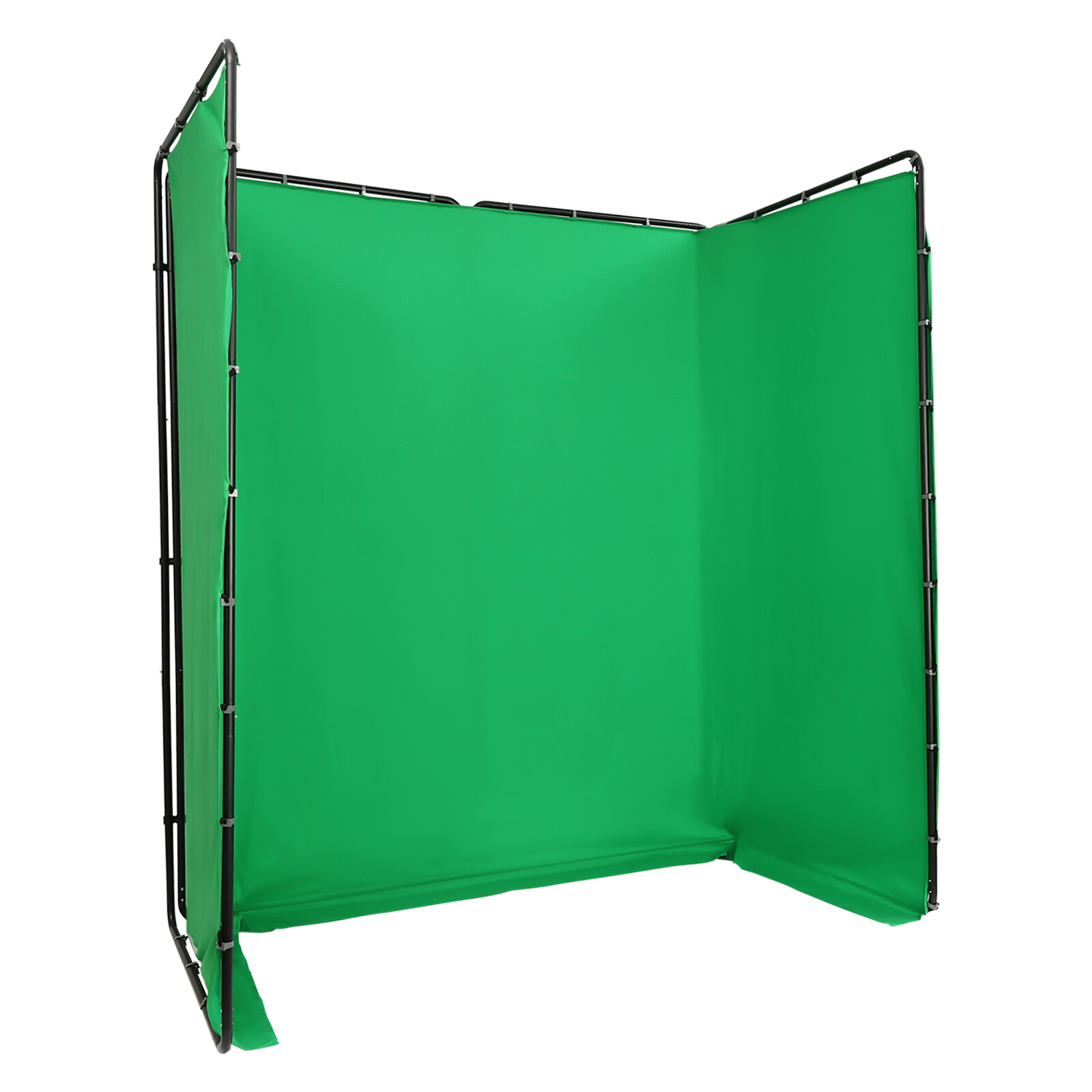 Photography Backdrop Stand Kit with Green Cloth For Photo Studio 12.73*7.55ft