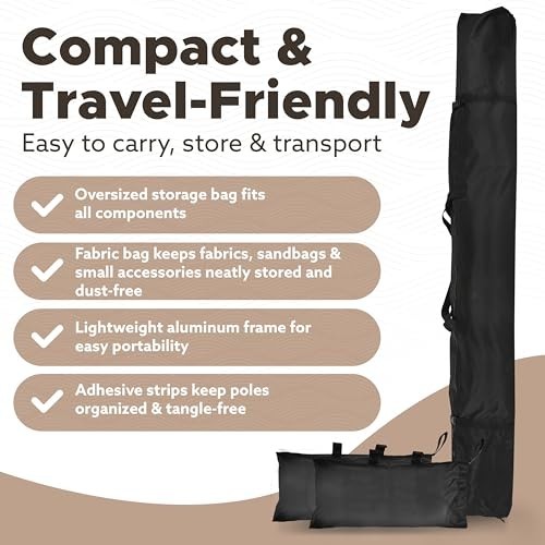 backdrop stand heavy duty 10×10