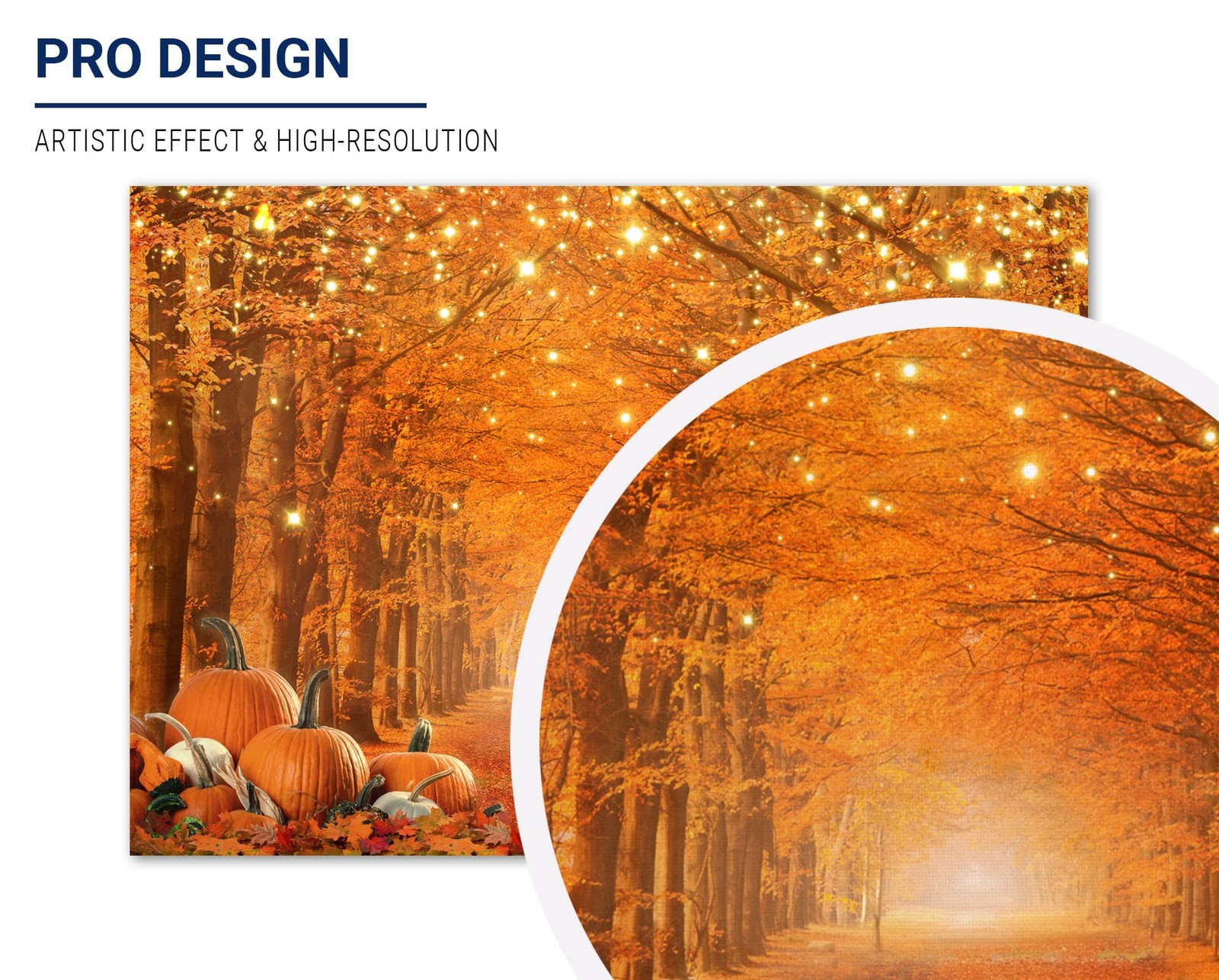 Allenjoy 7 x 5 FT Fall Photography Backdrop Thanksgiving Party 82 x 59 in
