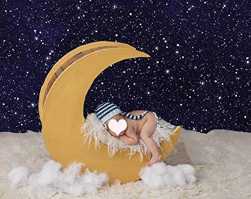 Night Sky Star Backdrops Universe Space Theme Starry Photography Backdrop Galaxy