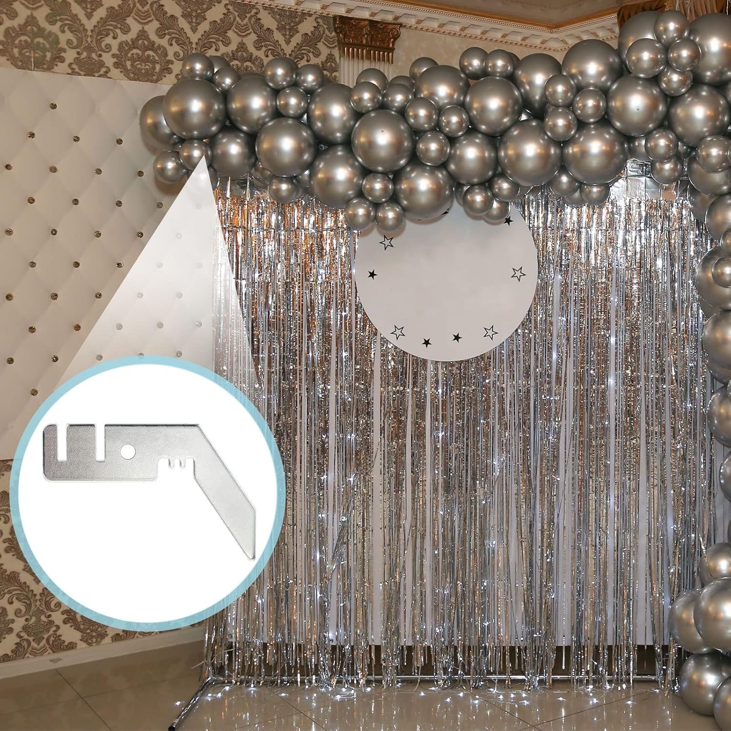 Hanger Wedding Valance Hanger for Backdrop, Pipe