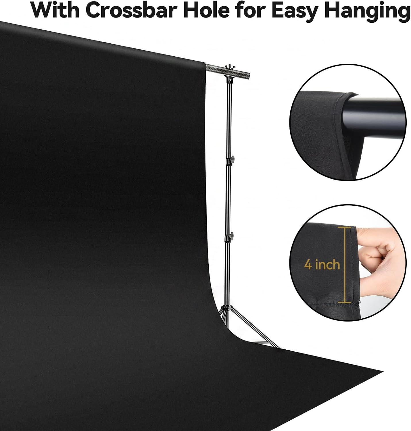 5X6.5Ft Photography Background Non-Reflective Fabric Backdrops