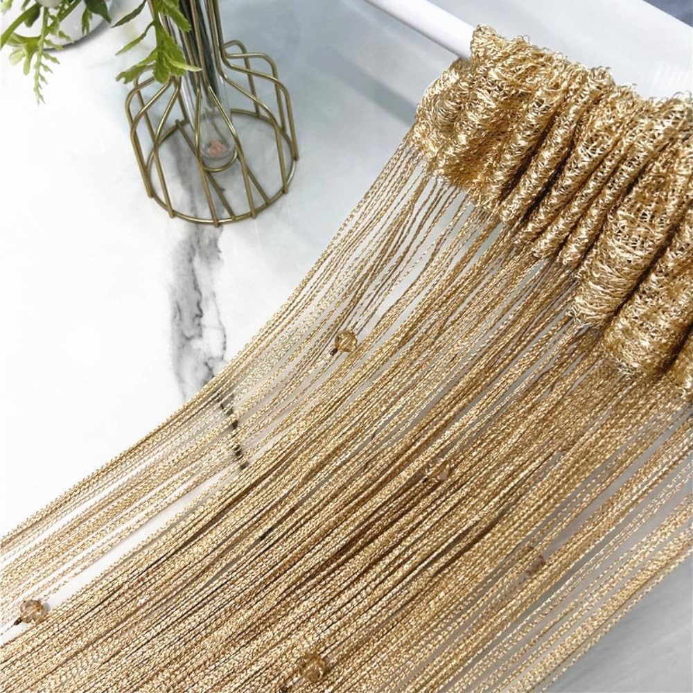 Decorative Door String Curtain Wall Panel Fringe Window Room Divider Blind fo…