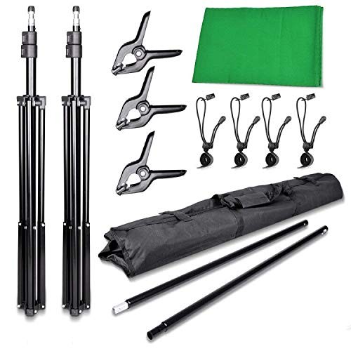 Slow Dolphin Photo Background Support System with Backdrop One Size, Green