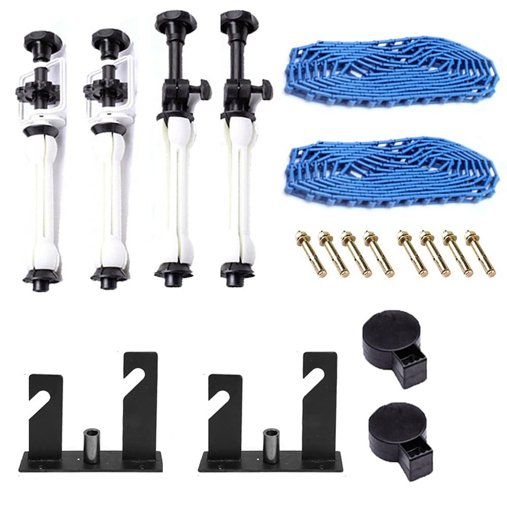 Photography Backdrop Double Roller Wall Mounting Manual Background Support Sy…