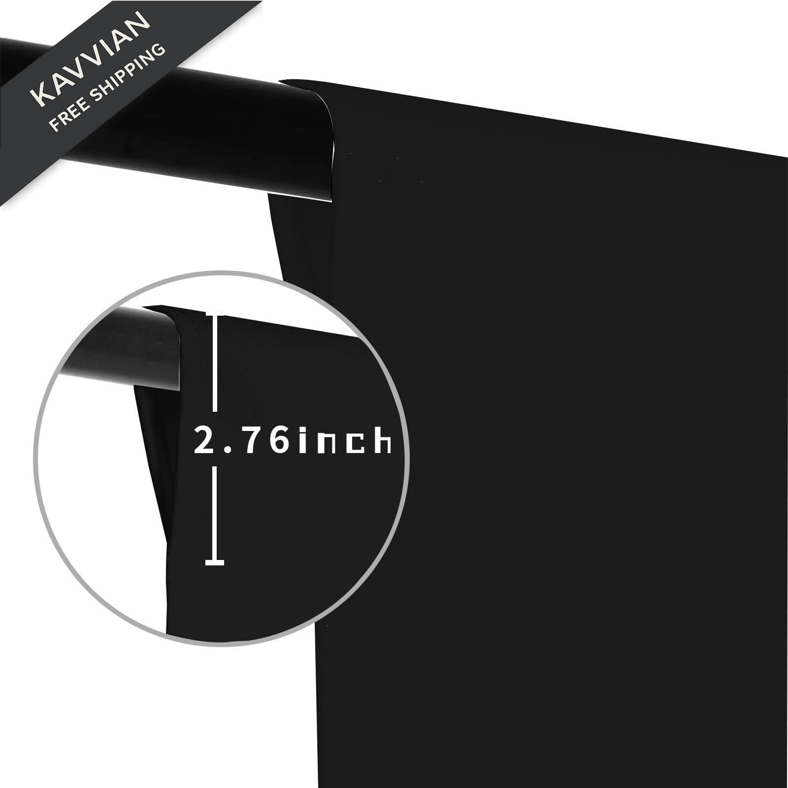 LYLYCTY Black Photo Backdrop for Photoshoot, Background 8X10 FT,