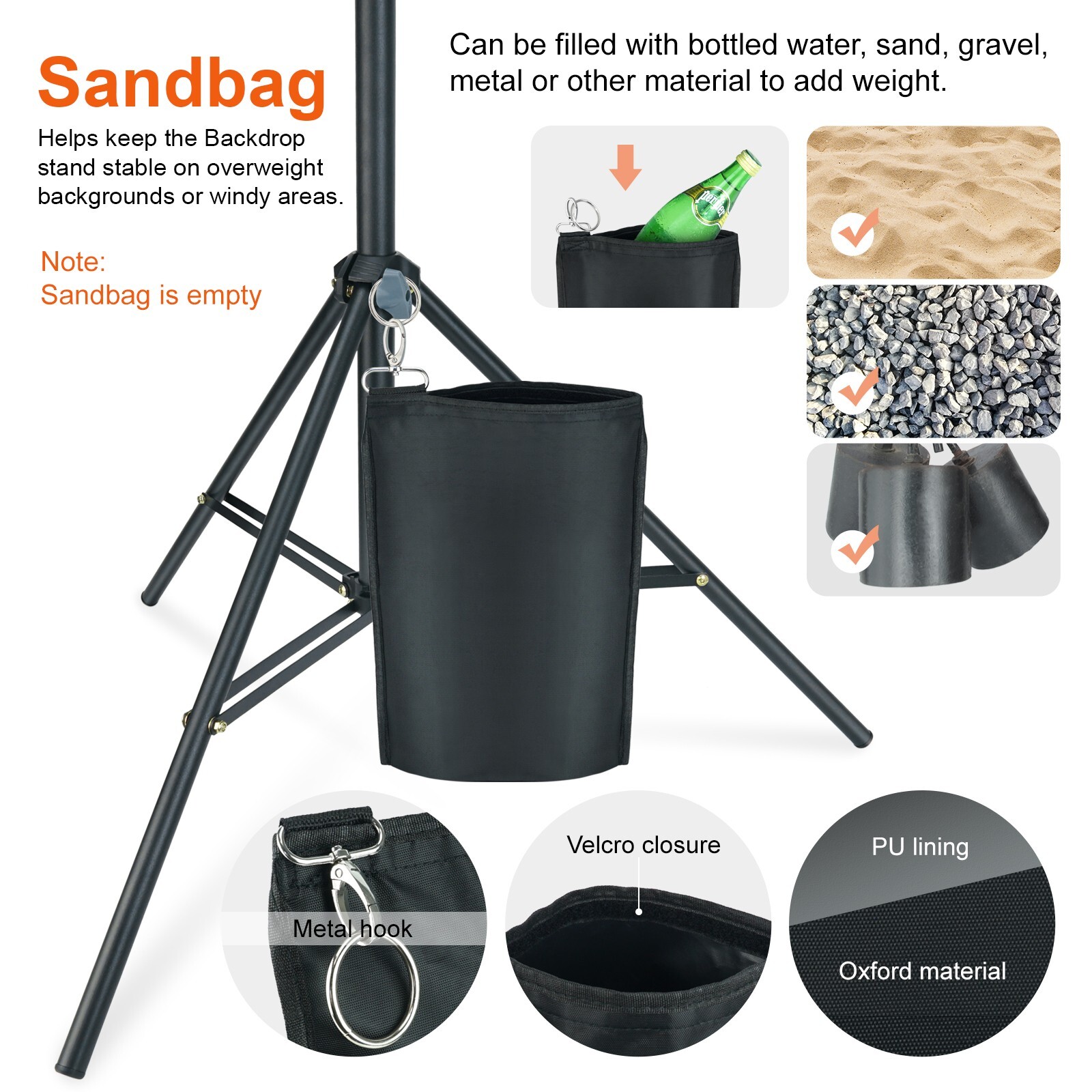 LINCO 9x10ft Photography Photo Backdrop Stand Background Support System 4154