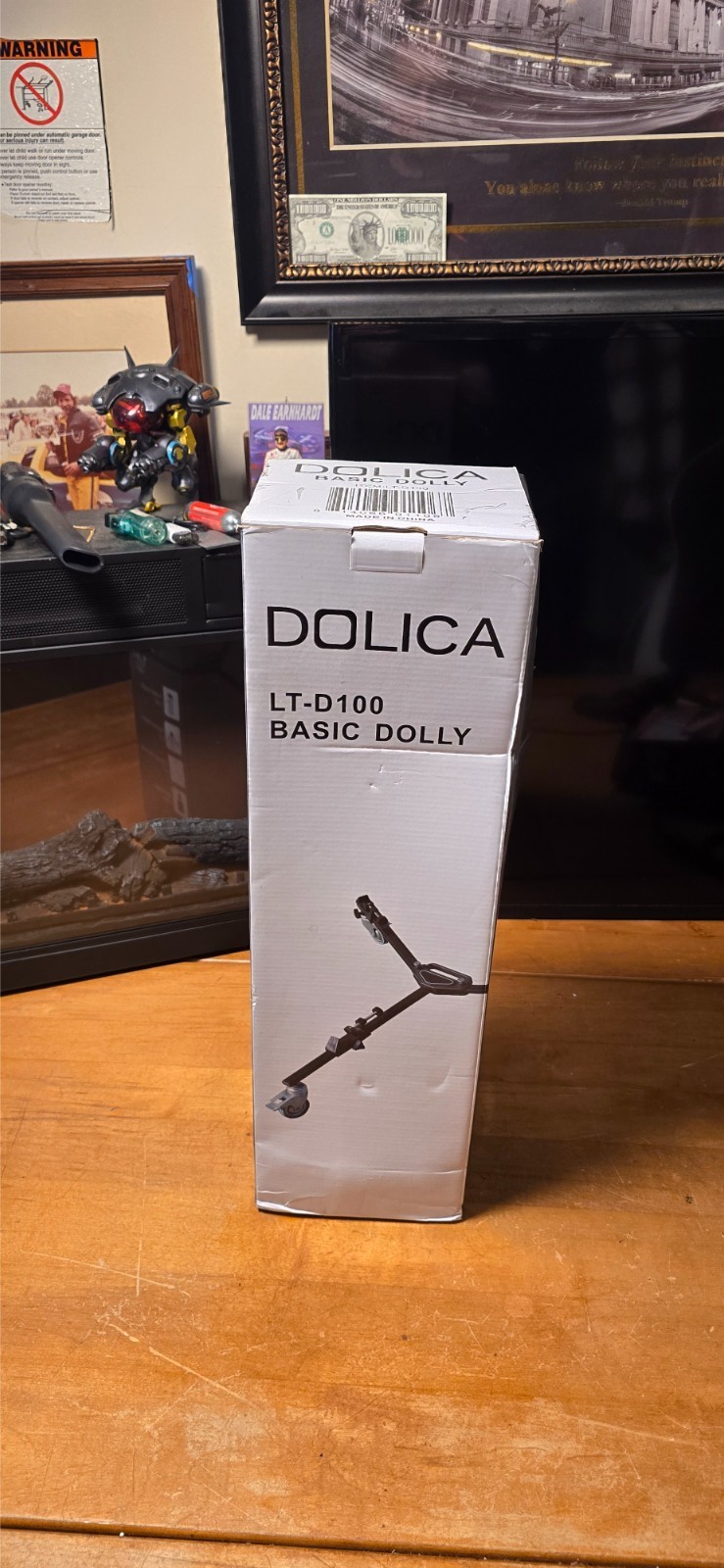 Dolica LT-D100 Basic Dolly Tripod Slider Wheel System Camera Open Box