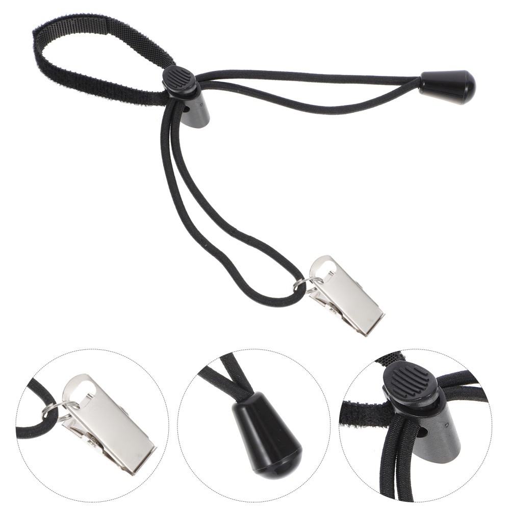 12Pcs Reusable Nylon Background Clips Strong Black Cloth Holder