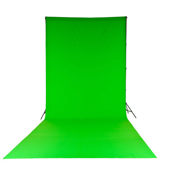 Manfrotto 10×24′ Green Chromakey Background/Impact Heavy-Duty 13′ Adjustable Cro