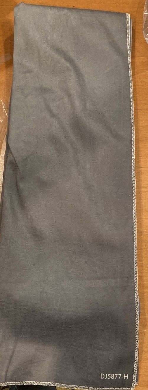 Urctepics 5ft x 7ft Pro Microfiber Photo Backdrop /Charcoal Gray Open Box