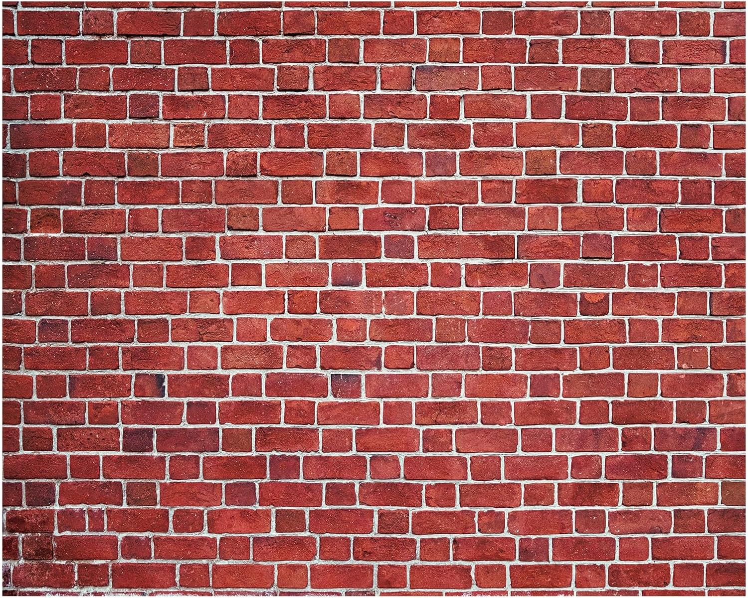 10 x 8 ft Brick Wall Backdrop for Photoshoot Polyester Fabric Red Brick Backd…