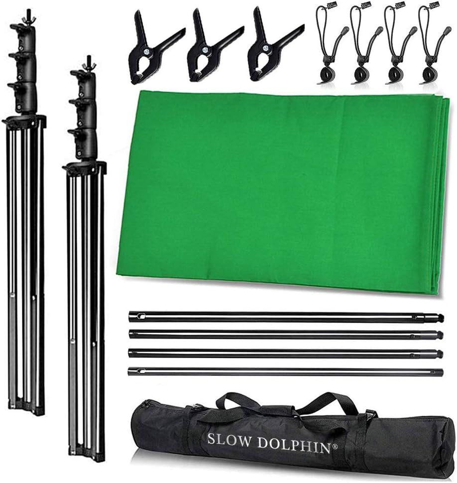 Photo Video Studio 10 X12Ft 100% Cotton Muslin Chromakey Green Screen Backdrop w