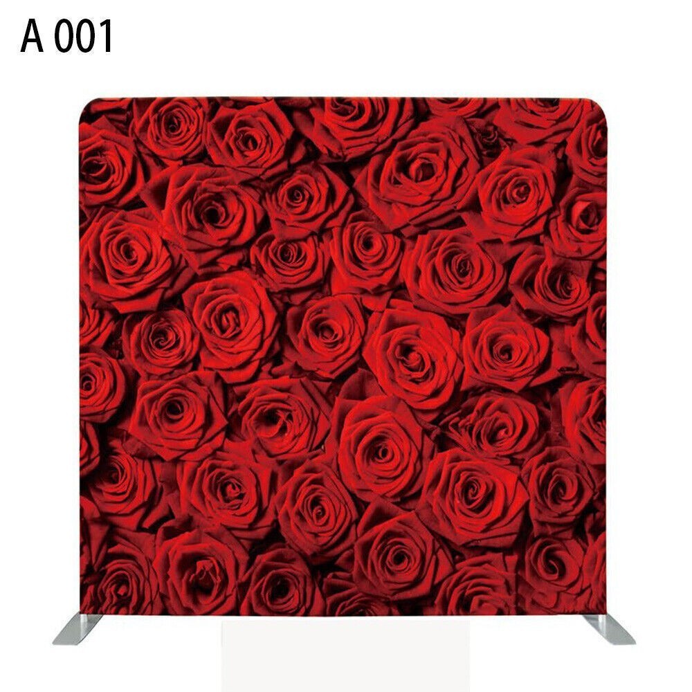 Christmas Photo Backdrop with Sturdy Stand (Custom Image Available) for Parties