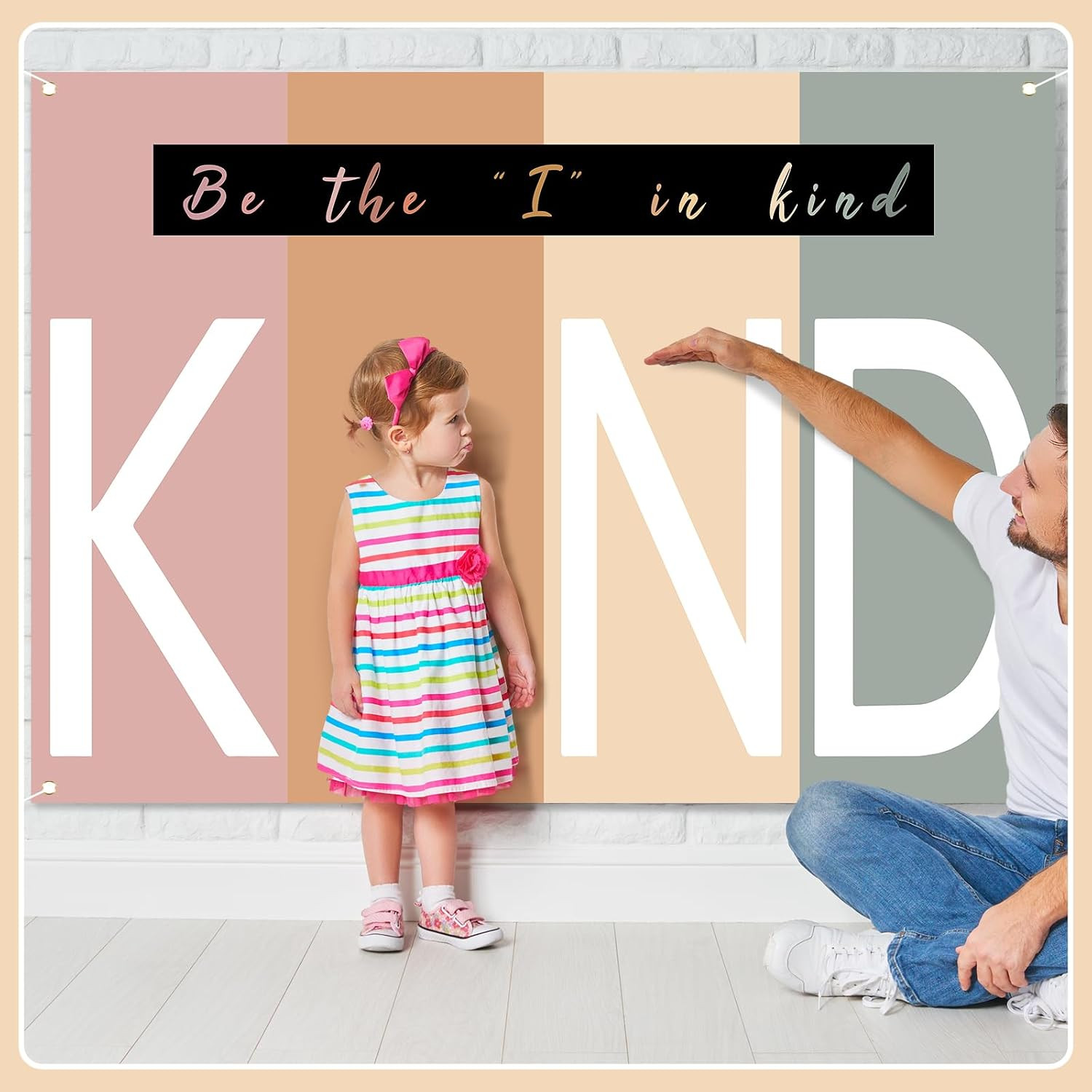 Welcome Back to School Classroom Backdrop Decorations 84 X 60 Inch Large Be the