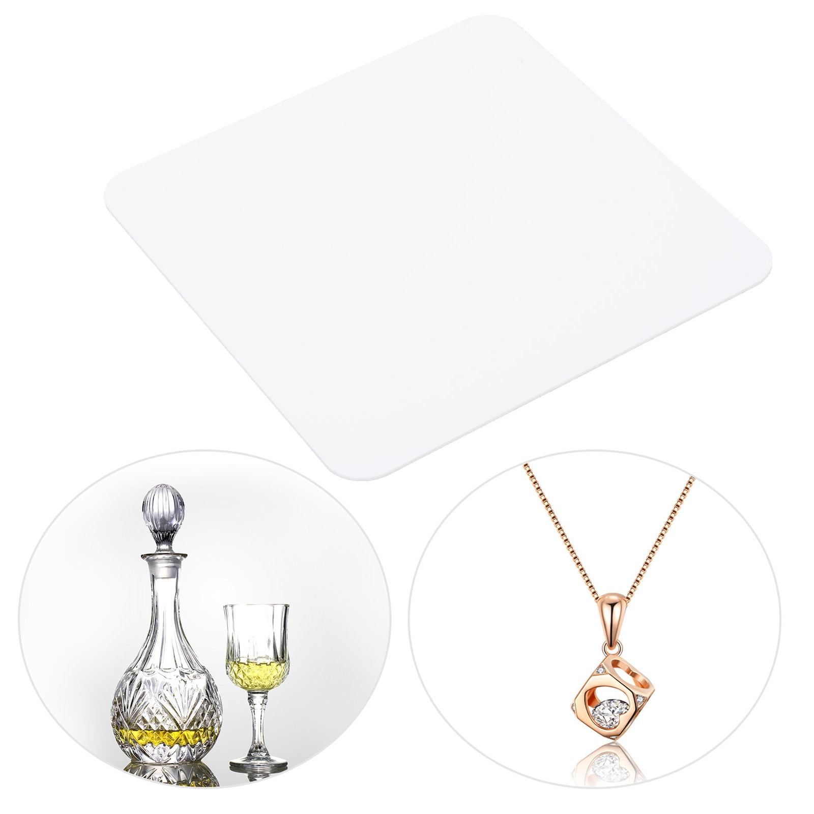 30x30cm Acrylic Reflective Display Table Background Board For Photography