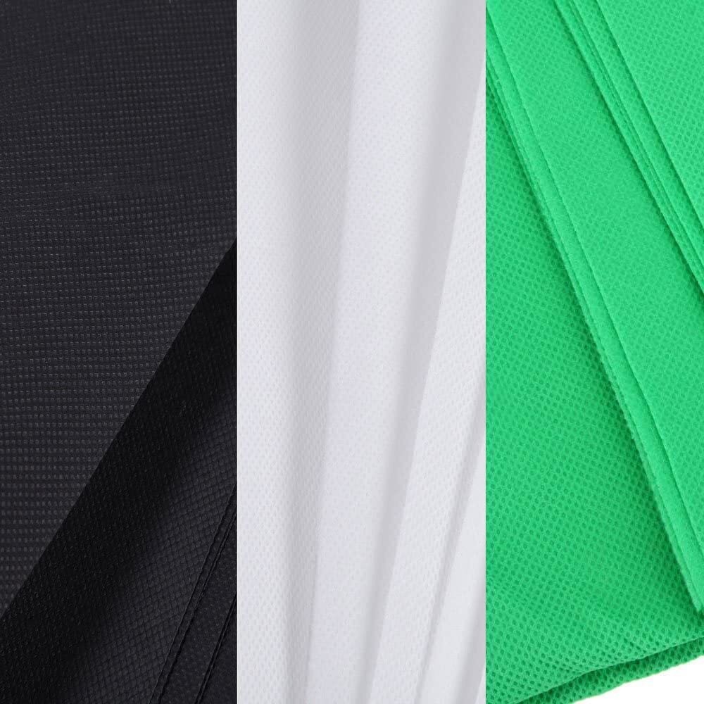 5.2x10f Photo Photography Backdrop Non-woven Background Green Screen G2B6