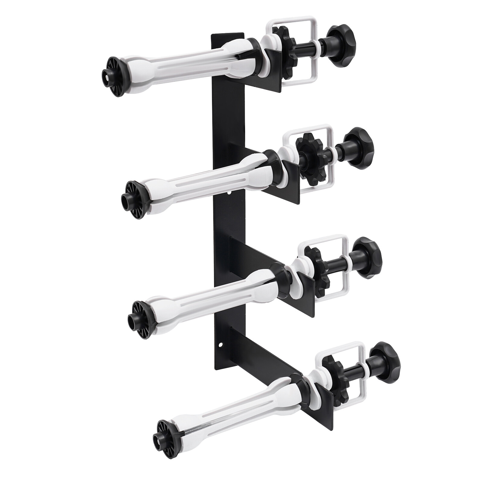 4-Roller Photography Wall Mounting Support Stand Kit Manual Background Holder US